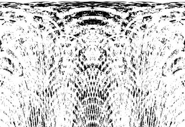 Bir duvarın siyah beyaz grunge dokusu 