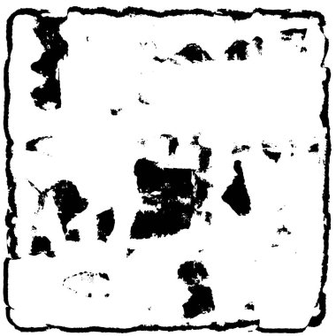 Bir duvarın siyah beyaz grunge dokusu 