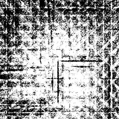 Bir duvarın siyah beyaz grunge dokusu 