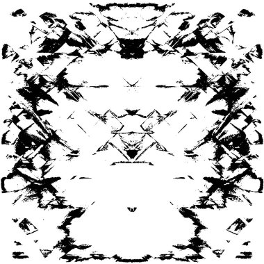 Bir duvarın siyah beyaz grunge dokusu 