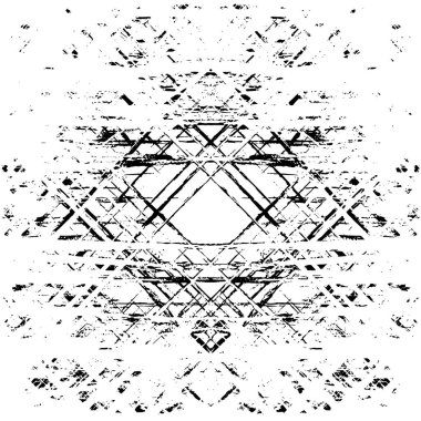 Bir duvarın siyah beyaz grunge dokusu 