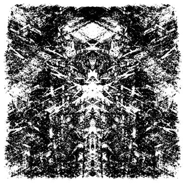 Bir duvarın siyah beyaz grunge dokusu 