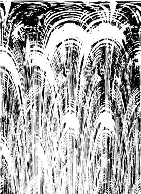 Bir duvarın siyah beyaz grunge dokusu 