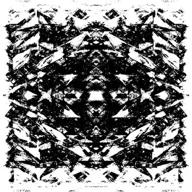 Simetrik desenli eski grunge arkaplanı