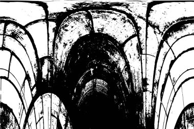 Simetrik desenli eski grunge arkaplanı