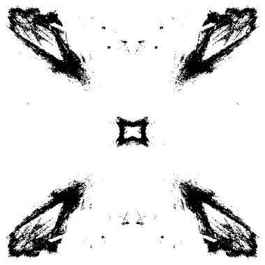 Simetrik desenli eski grunge arkaplanı