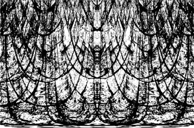 Simetrik desenli eski grunge arkaplanı