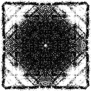 Simetrik desenli eski grunge arkaplanı