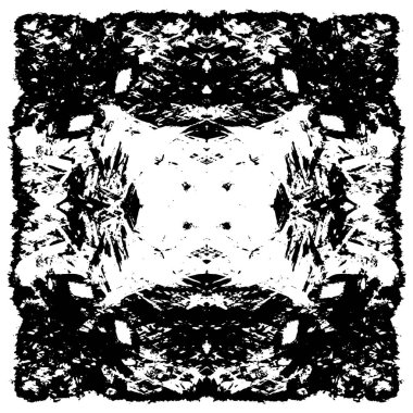 Simetrik desenli eski grunge arkaplanı