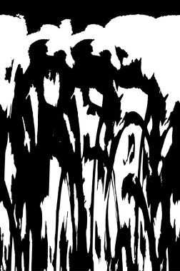 Simetrik desenli eski grunge arkaplanı