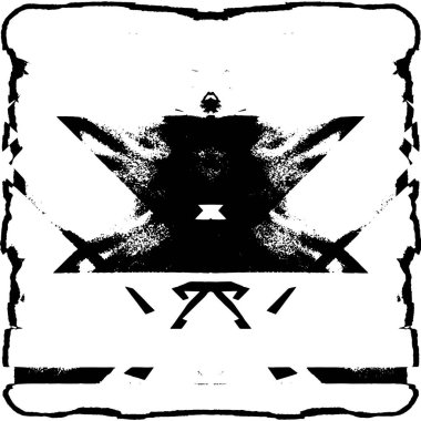 Simetrik desenli eski grunge arkaplanı