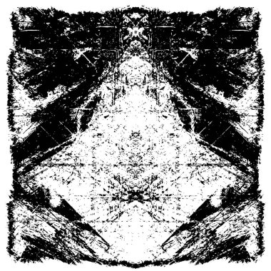 Simetrik desenli eski grunge arkaplanı