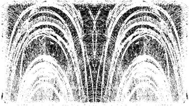 Simetrik desenli eski grunge arkaplanı