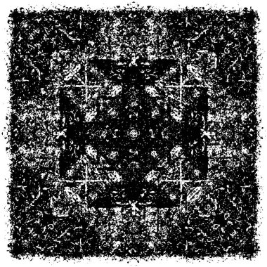 Simetrik desenli eski grunge arkaplanı