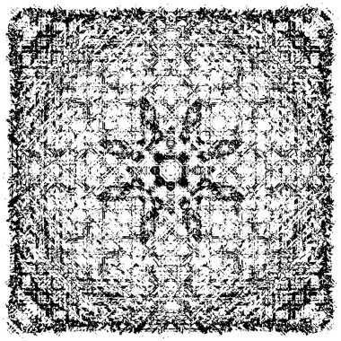 Simetrik desenli eski grunge arkaplanı