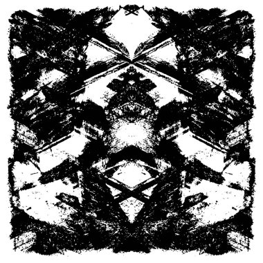 Simetrik desenli eski grunge arkaplanı