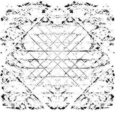 Simetrik desenli eski grunge arkaplanı