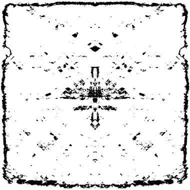 Simetrik desenli eski grunge arkaplanı