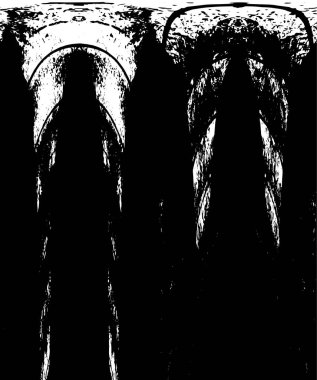 Simetrik desenli eski grunge arkaplanı