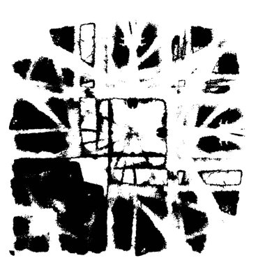 Simetrik desenli eski grunge arkaplanı