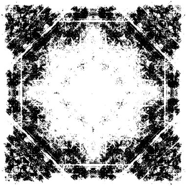 Simetrik desenli eski grunge arkaplanı