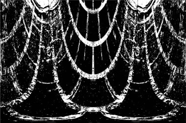 Simetrik desenli eski grunge arkaplanı