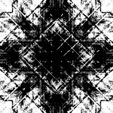 Simetrik desenli eski grunge arkaplanı