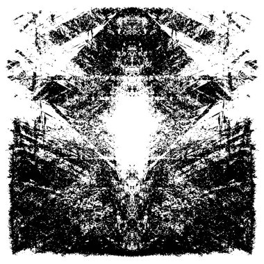 Simetrik desenli eski grunge arkaplanı