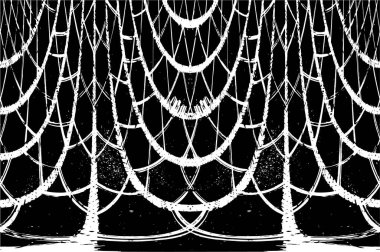 Simetrik desenli eski grunge arkaplanı