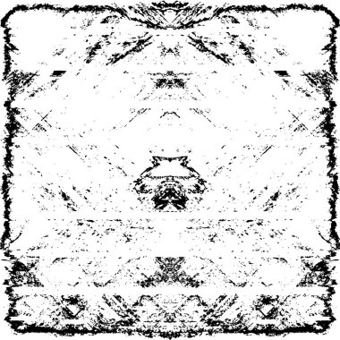 Simetrik desenli eski grunge arkaplanı