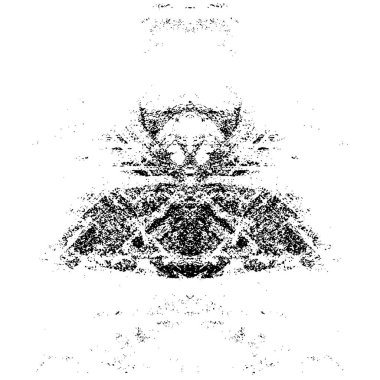 Gelecekçi soyut grunge geometrik modern desen 