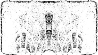 Eski grunge siyah ve beyaz eskimiş doku arka planı        