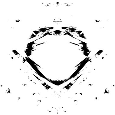 Gelecekçi soyut grunge geometrik modern desen 