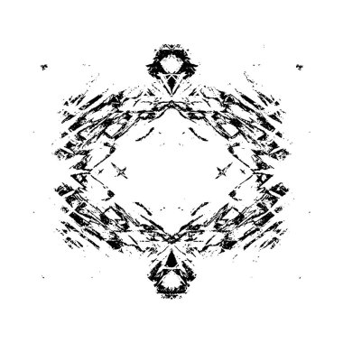 Gelecekçi soyut grunge geometrik modern desen 