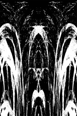 Eski grunge siyah ve beyaz eskimiş doku arka planı        