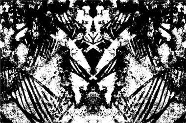 Eski grunge siyah ve beyaz eskimiş doku arka planı        