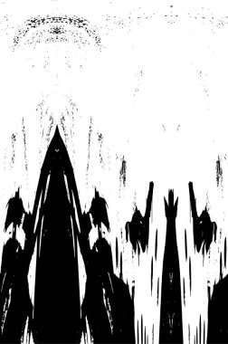 Eski grunge siyah ve beyaz eskimiş doku arka planı        