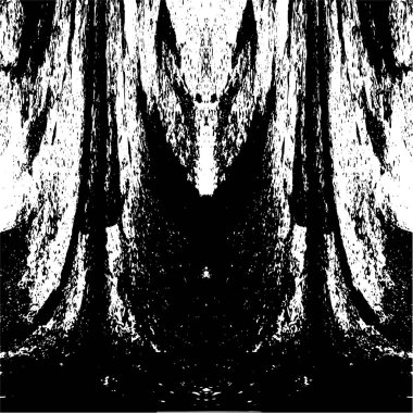 Kusursuz soyut siyah beyaz desen