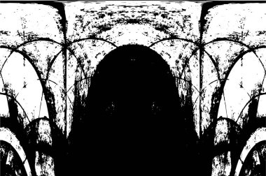 Eski grunge siyah ve beyaz eskimiş doku arka planı        