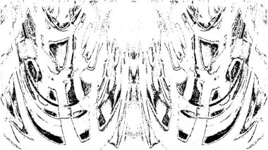 Eski grunge siyah ve beyaz eskimiş doku arka planı        