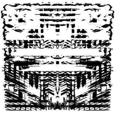 Eski grunge siyah ve beyaz eskimiş doku arka planı        