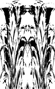 Kusursuz soyut siyah beyaz desen