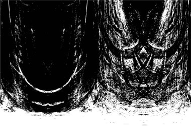 Eski grunge siyah ve beyaz eskimiş doku arka planı        