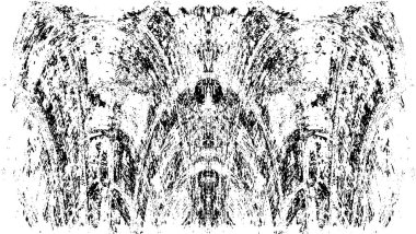 Eski grunge siyah ve beyaz eskimiş doku arka planı        