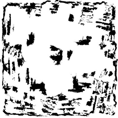 Soyut siyah-beyaz vektör arkaplanı. Tek renkli vintage yüzey           