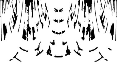 Soyut siyah-beyaz vektör arkaplanı. Tek renkli vintage yüzey           