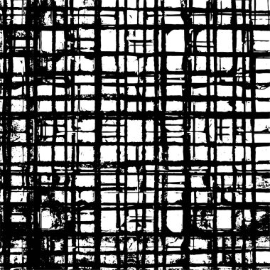 Soyut siyah-beyaz vektör arkaplanı. Tek renkli vintage yüzey           