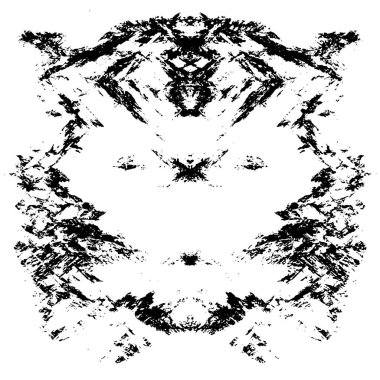 Soyut siyah-beyaz vektör arkaplanı. Tek renkli vintage yüzey           