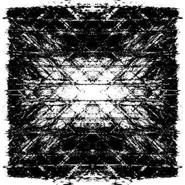 Soyut siyah-beyaz vektör arkaplanı. Tek renkli vintage yüzey           