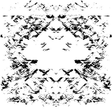 Gelecekçi soyut grunge geometrik modern desen 